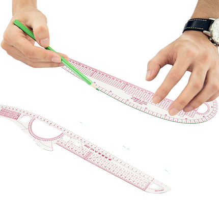9pc French Curve Ruler Set DIY Sewing Pattern Measuring Tool for Dressmaker.