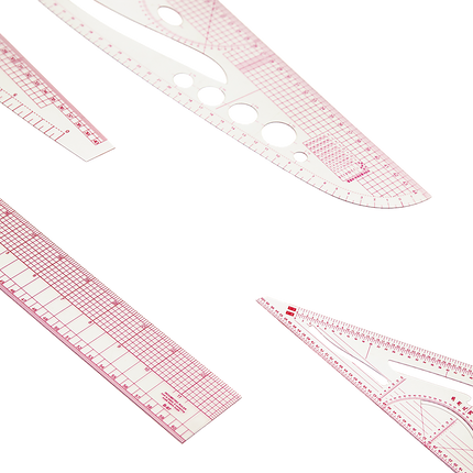 9pc French Curve Ruler Set DIY Sewing Pattern Measuring Tool for Dressmaker.