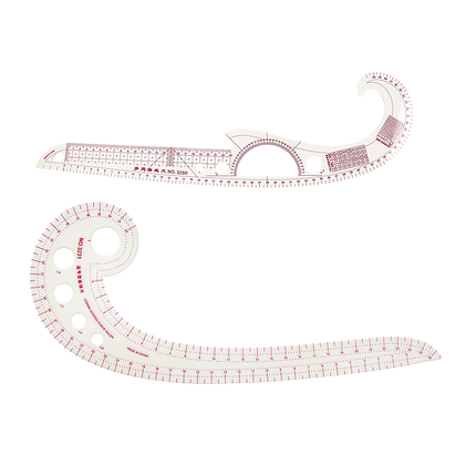 9pc French Curve Ruler Set DIY Sewing Pattern Measuring Tool for Dressmaker.