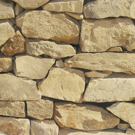 Rustic Rock Brick Wallpaper.