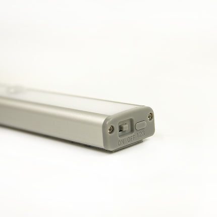 2 x 46 LED Stick-on Wireless Under Cabinet Light Rechargeable Motion Sensor Closet Lamp.