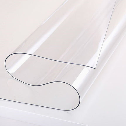PVC Tablecloth Protector Table Cover Dining Table Cloth Plastic 2134x1070mm 1.5mm.