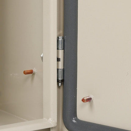 Carbon Steel Electrical Enclosure Box IP65 Wall Mount 400 x 300 x 200 mm.