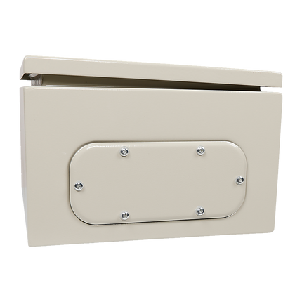 Carbon Steel Electrical Enclosure Box IP65 Wall Mount 400 x 300 x 200 mm.
