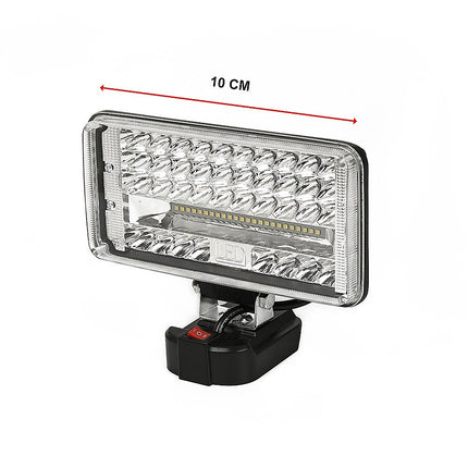 7" 18V Li-ion LED Work Light Torch Workshop Flashlights Camping for Makita Battery.