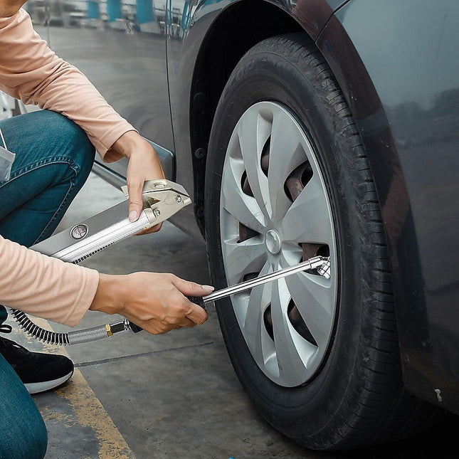Professional Tyre Inflator with Gauge Air Line Pressure Tester Tyre Pump.