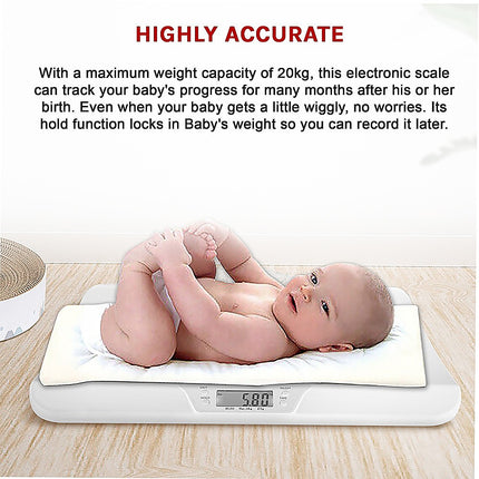 Electronic Digital Baby Scale Weight Scales Monitor Tracker Pet.