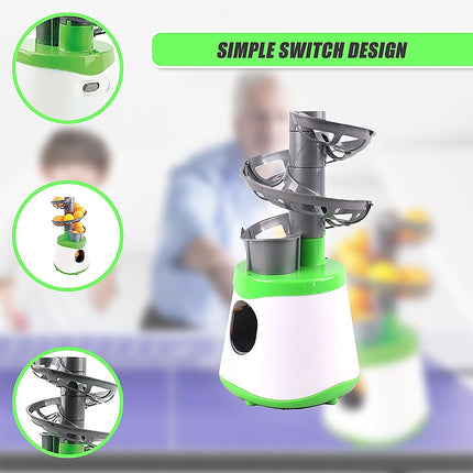 Table Tennis Pong Robot Automatic Ball Launcher Training Machine.