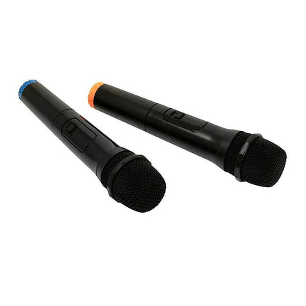 2 x Wireless Microphone Handheld Cordless Professional Mic Karaoke Receiver.