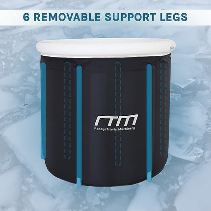 Premium Portable Ice Bath Inflatable Foldable Cold Water Therapy.