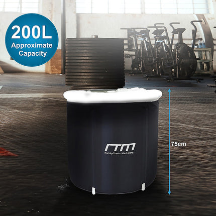 Premium Portable Ice Bath Inflatable Foldable Cold Water Therapy.