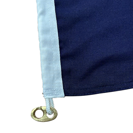 Australian Flag Heavy Duty Woven Spun Poly Australia Flag Metal Clips.