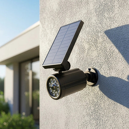 Solar LED Spotlight Motion Activated Security Light.