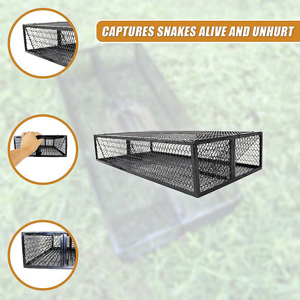 Humane Snake Trap Remove Small to Medium Snakes 2 Doors.