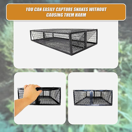 Humane Snake Trap Remove Small to Medium Snakes 2 Doors.