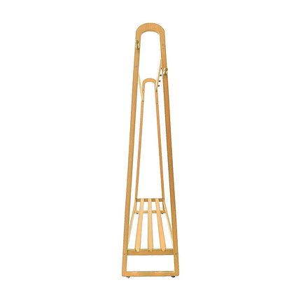 Wood 160x100cm Clothes Rack Slim Stylish Space Saving.