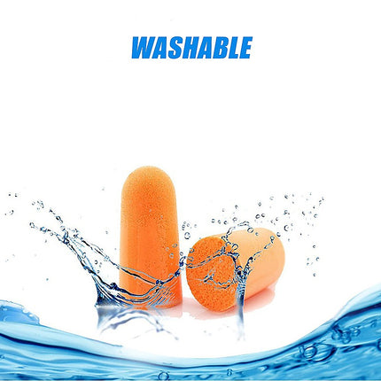Foam Ear Plugs Disposable 200 Pairs Noise Cancelling Plane Sleep Snoring.