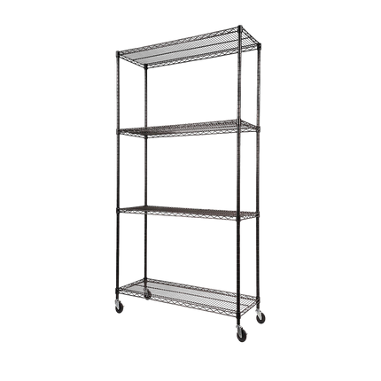 Modular Wire Storage Shelf 900 x 350 x 1800mm Steel Shelving.