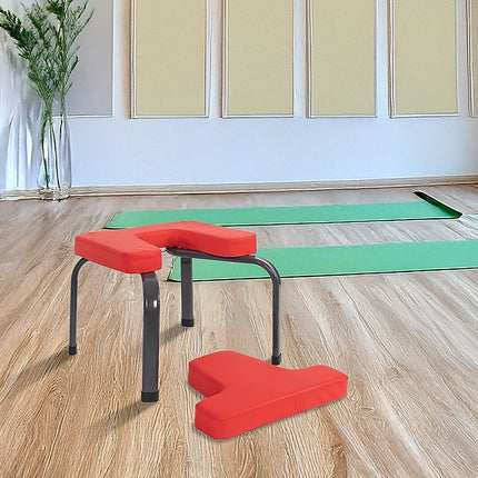 Invert Chair Yoga Workout Chair Headstand Stool Exercise Bench.