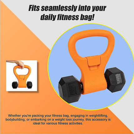 Kettlebell Weight Grip Workout Gym Dumbells Clamp.