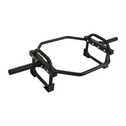 Barbell Olympic Trap Bar Hex Shrug Deadlift.