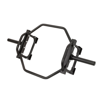 Barbell Olympic Trap Bar Hex Shrug Deadlift.