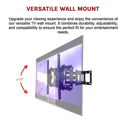 TV Bracket Wall Mount 32-70in Full Motion Swivel LCD LED.