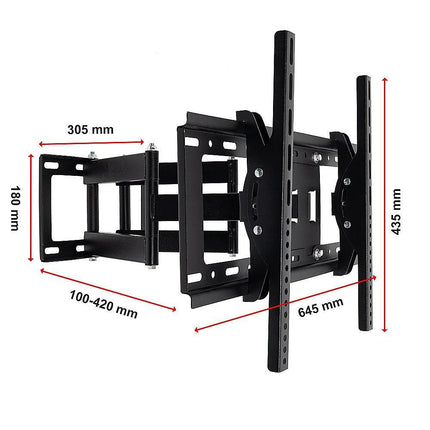 TV Bracket Wall Mount 32-70in Full Motion Swivel LCD LED.