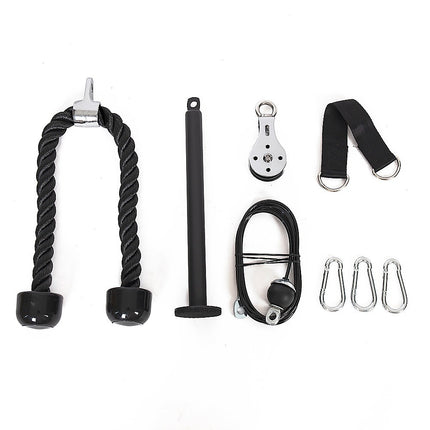 Fitness Pulley Set Gym Kit Tool Accessories Wire Rope.