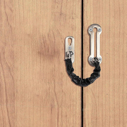 Door Chain Lock Anti-Theft Security Guard Bolt Latch.