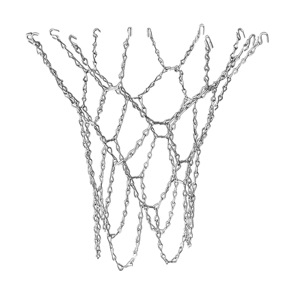 Heavy Duty Metal Pro Basketball Net Highly Durable Chain.