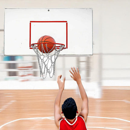 Heavy Duty Metal Pro Basketball Net Highly Durable Chain.