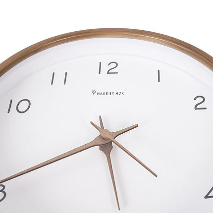 10" Clock Wooden Modern Wall Art.