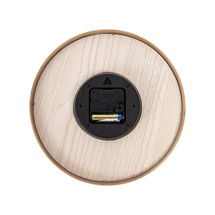 10" Clock Wooden Modern Wall Art.