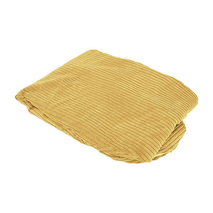 Jumbo Cord Beanbag Chair Cover Unfilled Large Bean Bag - Mustard.