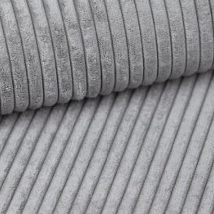 Jumbo Cord Beanbag Chair Cover Unfilled Large Bean Bag - Grey.