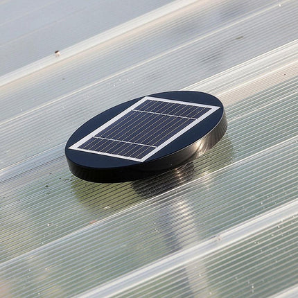 Solar Powered Roof Fan Ventilator Loft Vent for Boat RV Greenhouse Shed Caravan.