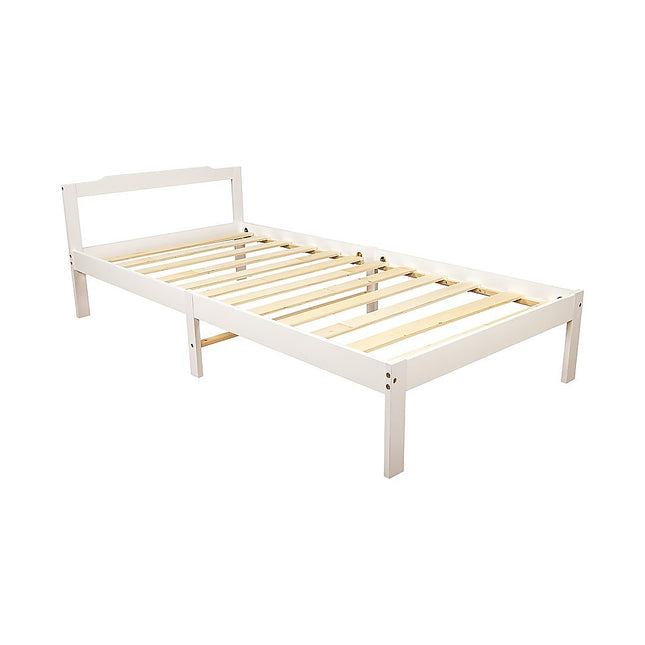 Natural Wooden Bed Frame Home Furniture.