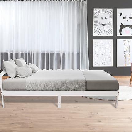 Natural Wooden Bed Frame Home Furniture.