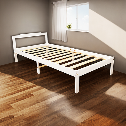 Natural Wooden Bed Frame Home Furniture.