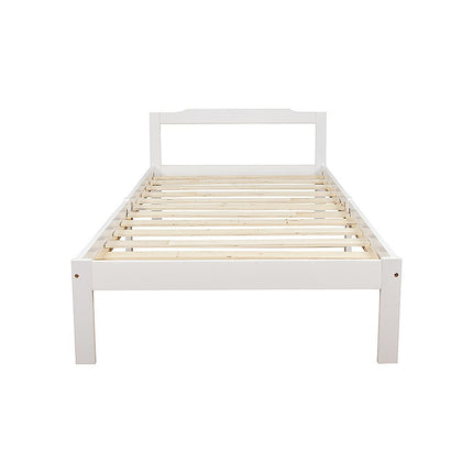 Natural Wooden Bed Frame Home Furniture.
