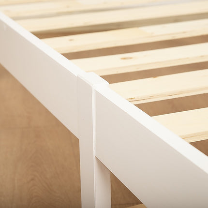 Natural Wooden Bed Frame Home Furniture.