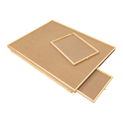 1500 Piece Wooden Jigsaw Puzzle Table – 67x87cm Puzzle Board with Folding Legs.