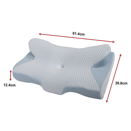 Soft Cervical Pillow for Neck Pain Relief Memory Foam Ergonomic.