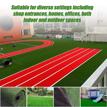 200cm x 250cm Lawn Turf Artificial Grass Mat Carpet Fake Synthetic Garden Landscape.