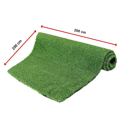 200cm x 250cm Lawn Turf Artificial Grass Mat Carpet Fake Synthetic Garden Landscape.