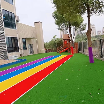 200cm x 250cm Lawn Turf Artificial Grass Mat Carpet Fake Synthetic Garden Landscape.