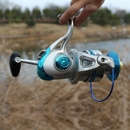 High Speed Saltwater Metal Spinning Fishing Reel Large Sea Fishing Reels.