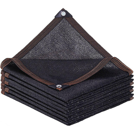 15m x 2m Fence Windscreen Privacy Screen Shade Cover Black Fabric Mesh Garden.