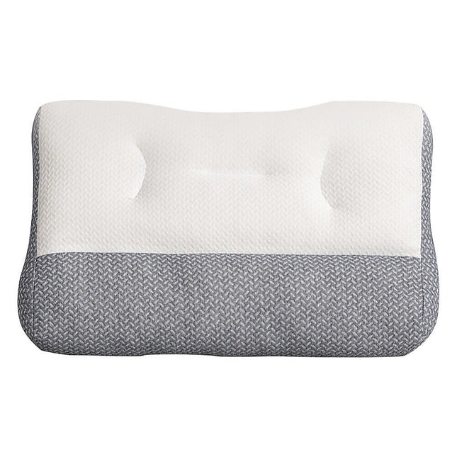 Cervical Ergonomic Pillow Soy Bean Contour Orthopedic Bed Neck Pain Washable.